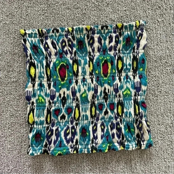 NWT Anthropologie Smocked Tube Top Small - Picture 4 of 10
